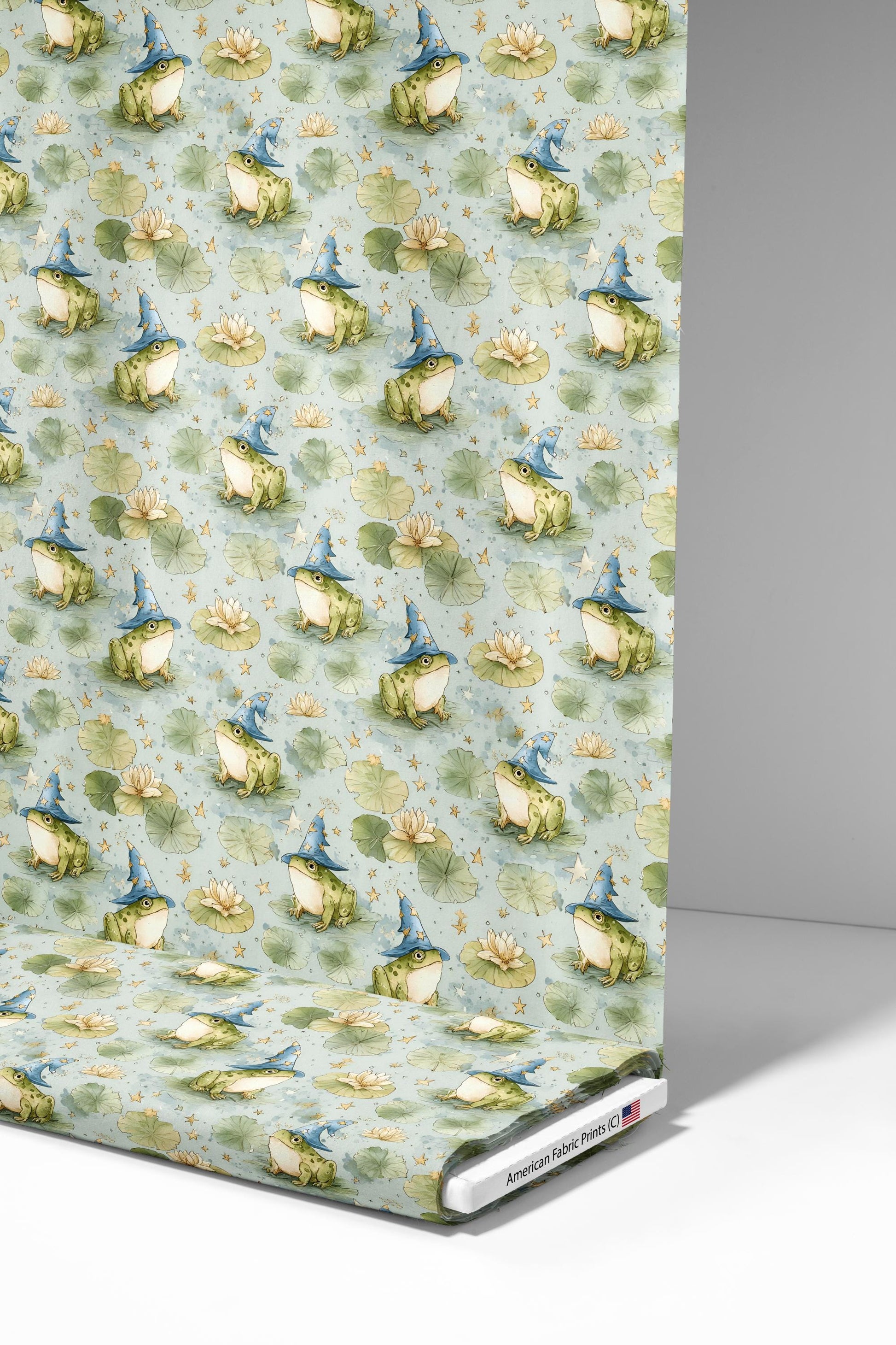 Whimsical Toad Fabric - Shop now at American Fabric Prints