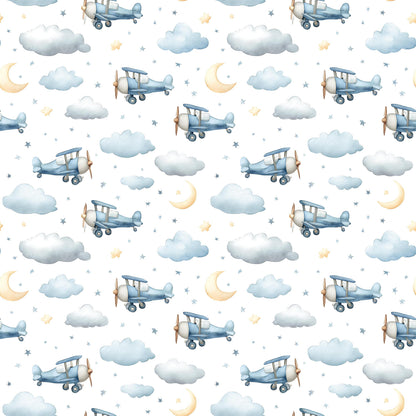 Night Flight Fabric - Shop now at American Fabric Prints
