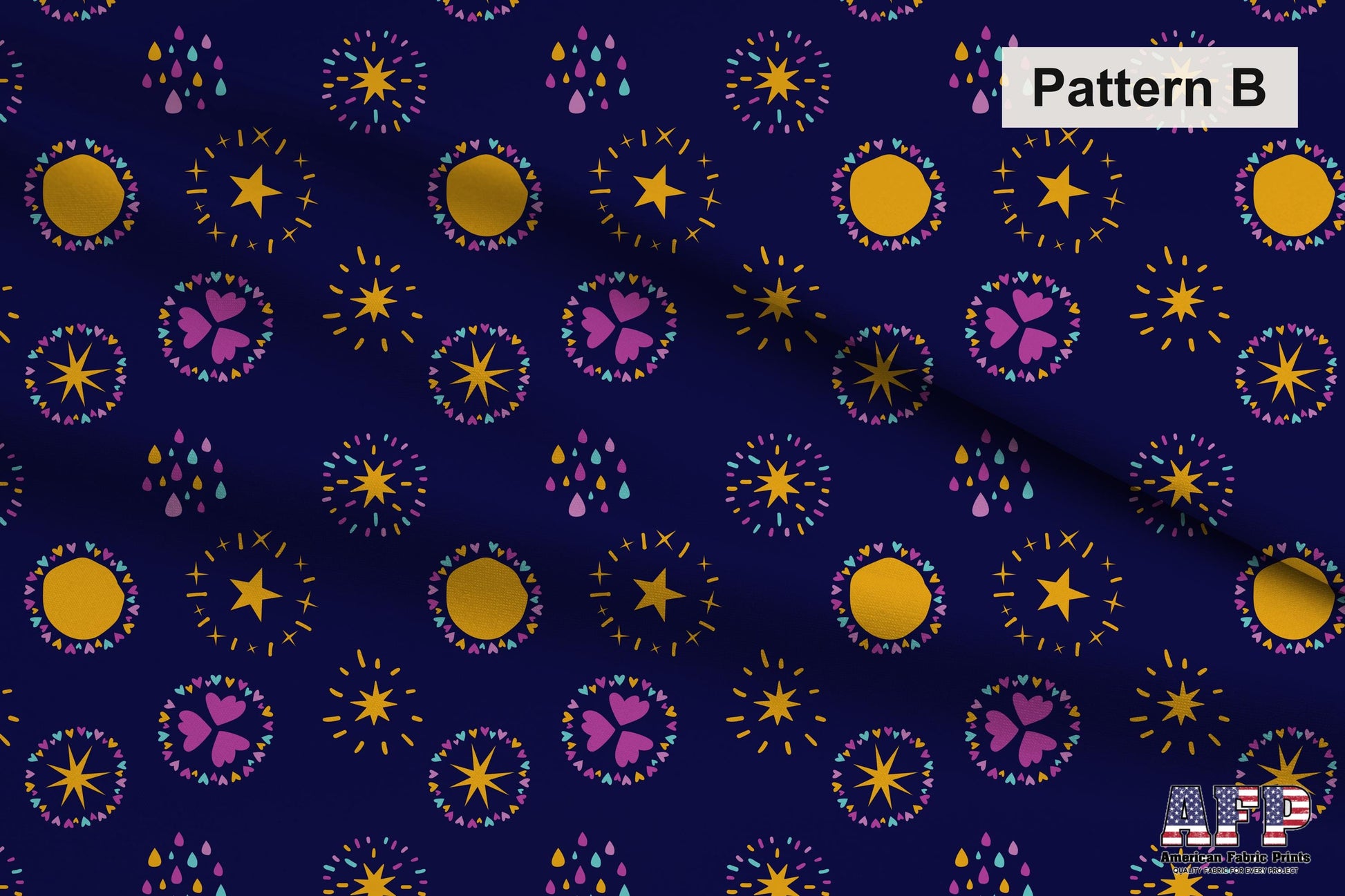 Whimsical Unicorn Fabric Bundles. Choose Your Patterns. Pattern B. Shop now at American Fabric Prints.