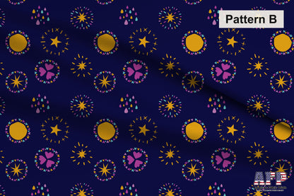 Whimsical Unicorn Fabric Bundles. Choose Your Patterns. Pattern B. Shop now at American Fabric Prints.