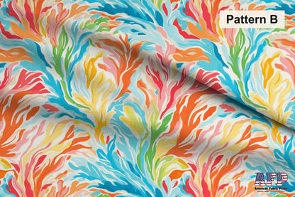 Preppy Coral Reef Fabric Bundle Set - Shop now at American Fabric Prints