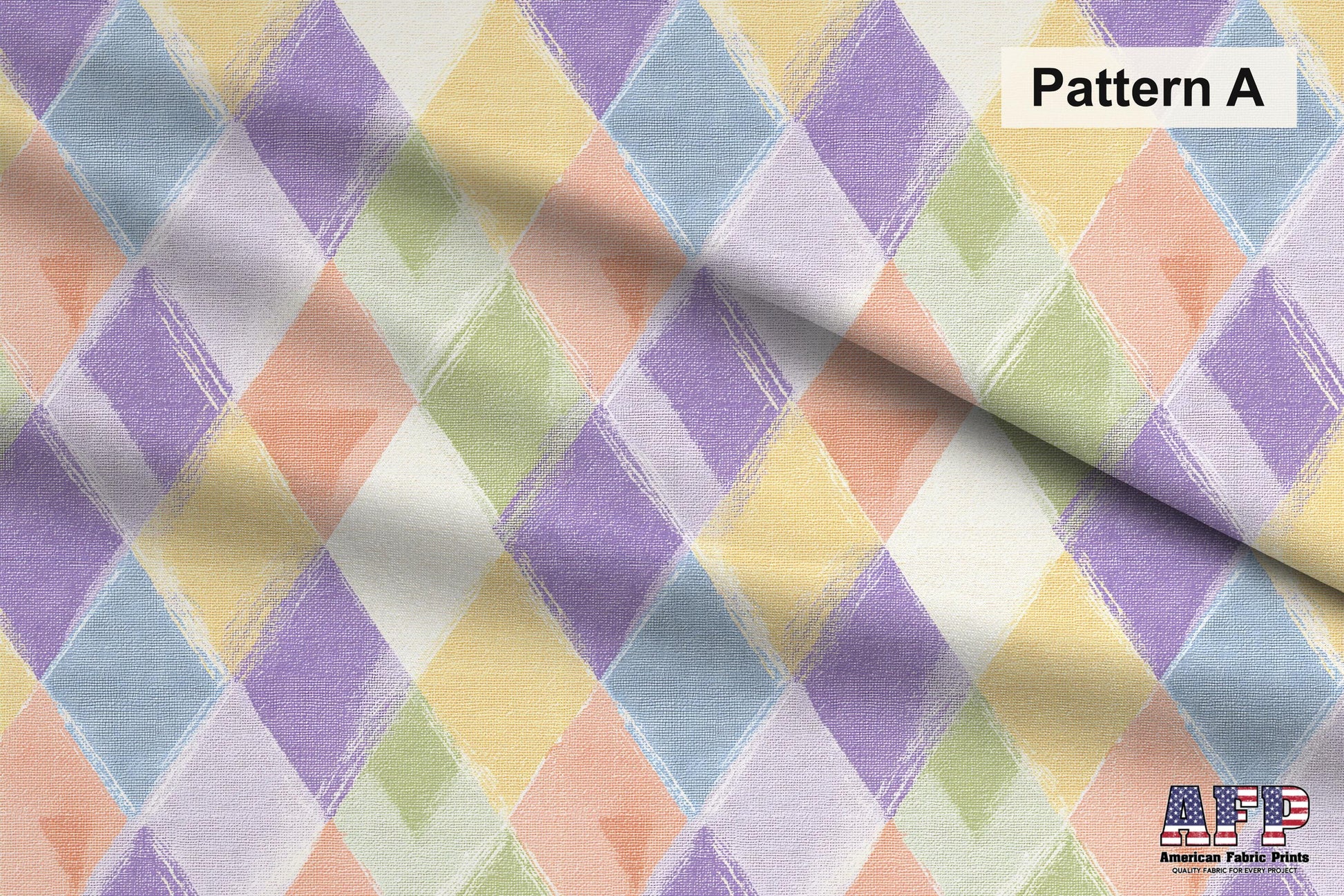 Pastel Tartan and Plaid Fabric Bundle Set - Shop now at American Fabric Prints