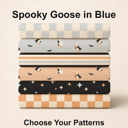 Spooky Goose in Blue Fabric Bundle Set - Shop now at American Fabric Prints
