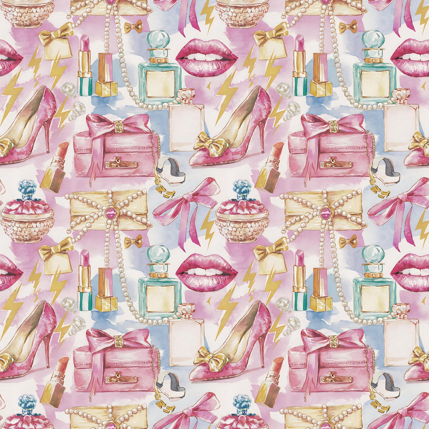 Preppy Rock Princess Fabric - Shop now at American Fabric Prints