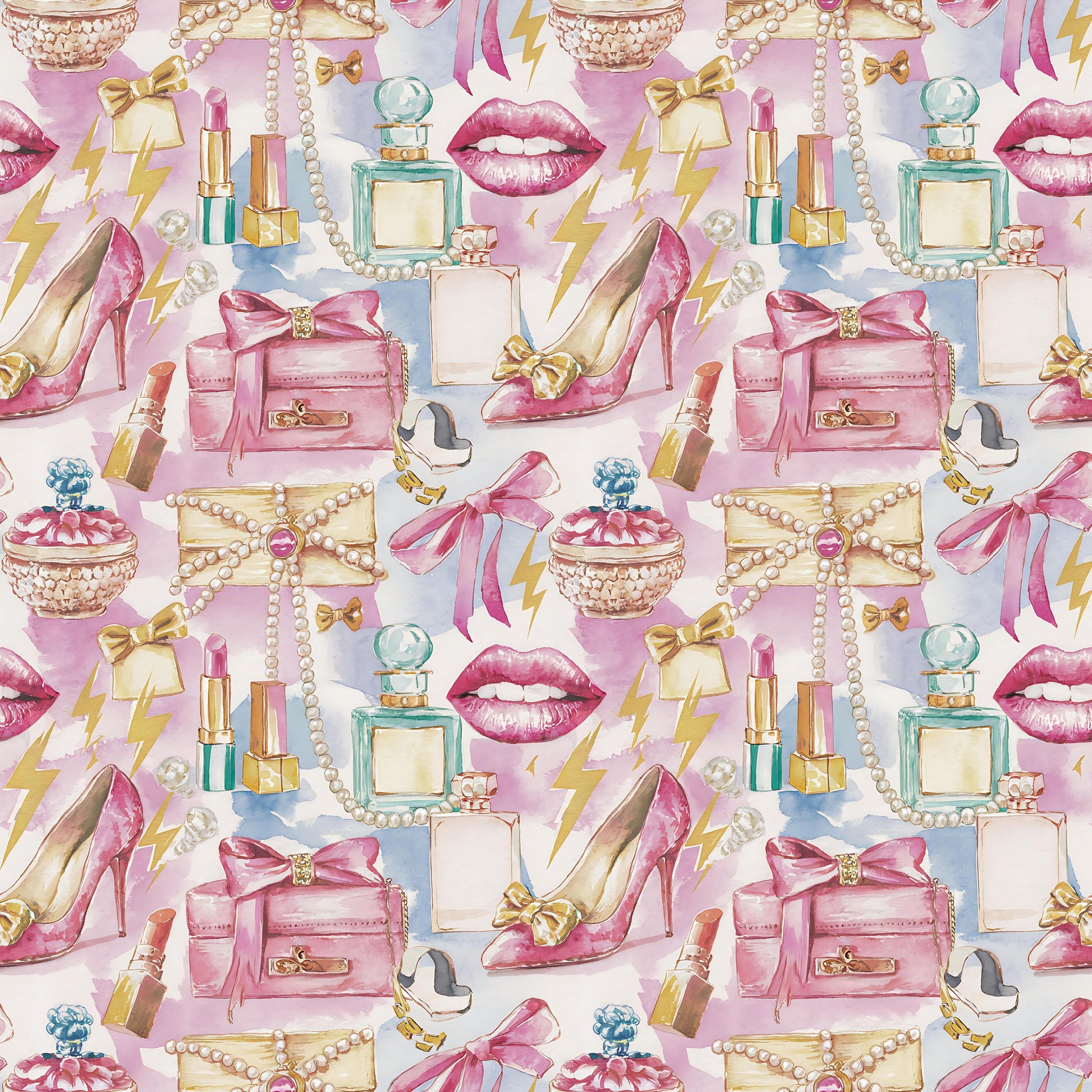 Preppy Rock Princess Fabric - Shop now at American Fabric Prints