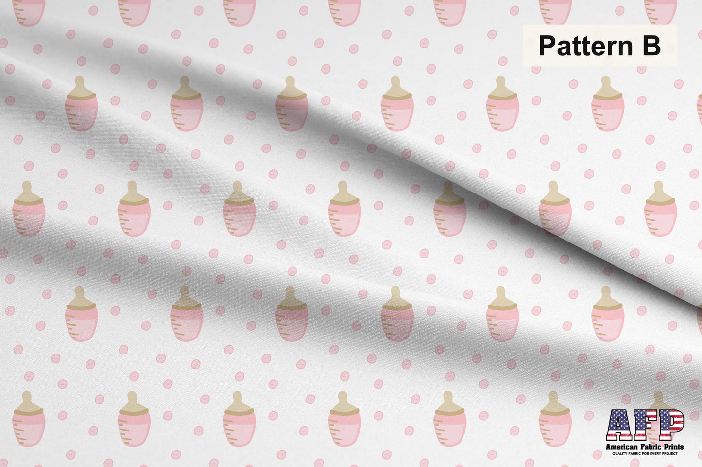 Baby Girl Nursery Fabric. Choose Your Patterns. Pattern B Shown. Shop now at American Fabric Prints.
