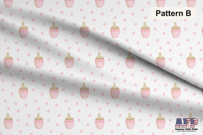 Baby Girl Nursery Fabric. Choose Your Patterns. Pattern B Shown. Shop now at American Fabric Prints.