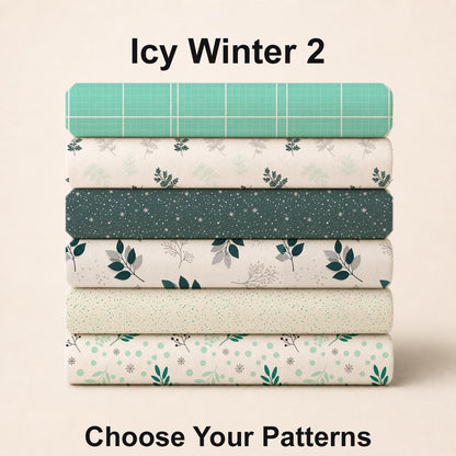 Icy Winter 2 Fabric Bundle Set - Shop now at American Fabric Prints