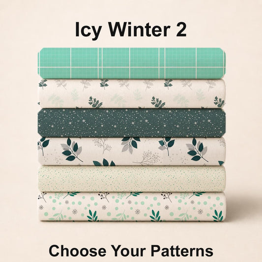 Icy Winter 2 Fabric Bundle Set - Shop now at American Fabric Prints