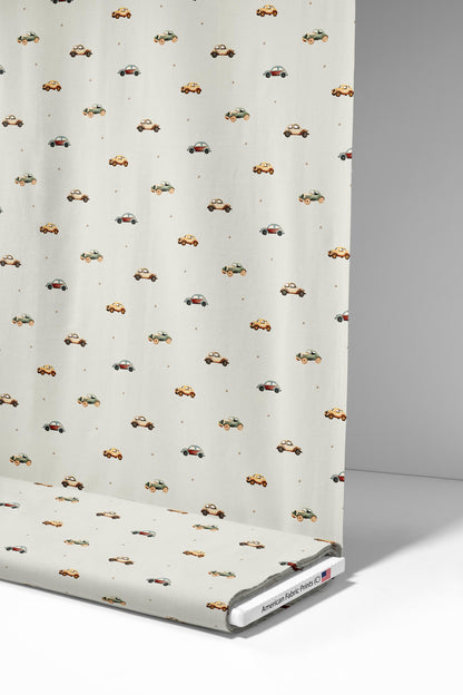 Little Cars Fabric - Shop now at American Fabric Prints