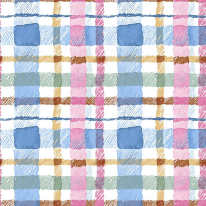 Preppy Boy Plaid Fabric - Shop now at American Fabric Prints