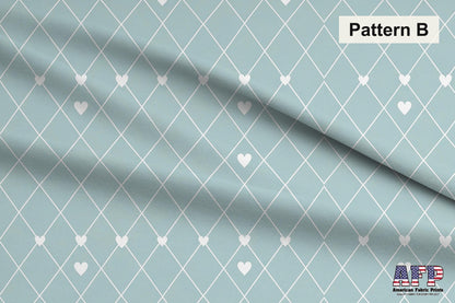 Blue Hearts Fabric Bundle Set - Shop now at American Fabric Prints
