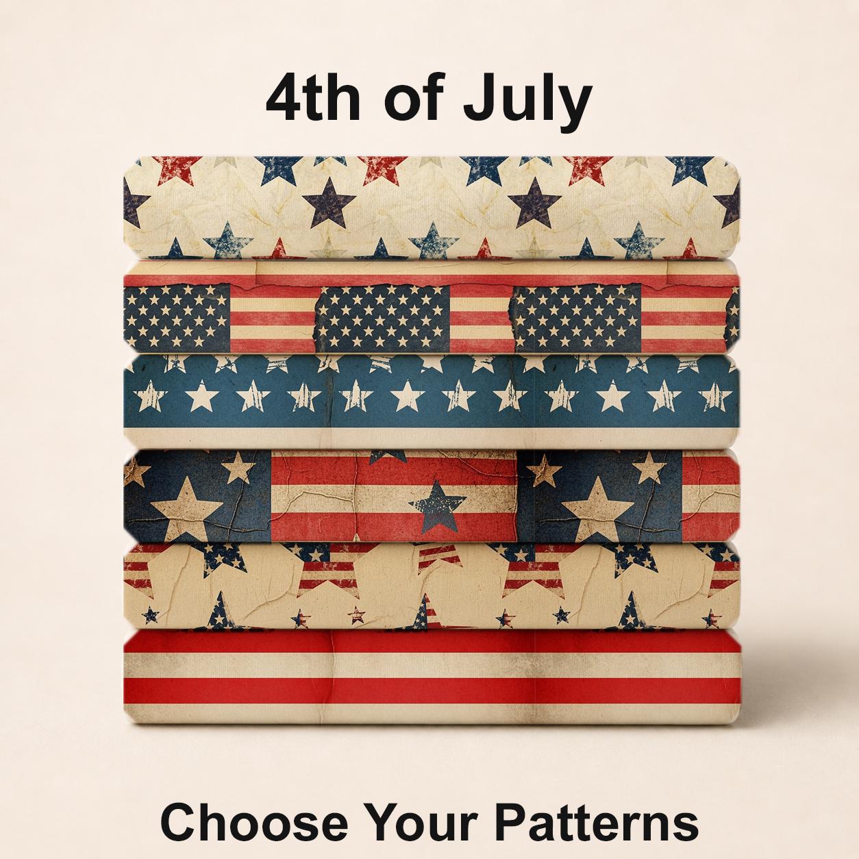 4th of July Fabric Bundle Set - Shop now at American Fabric Prints