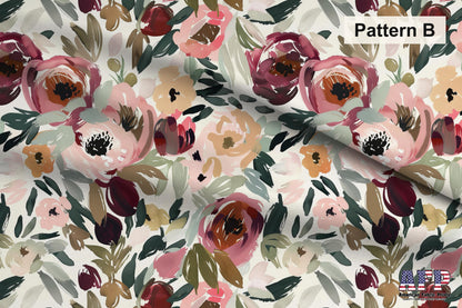 Blush Florals Fabric Set. Shop now at American Fabric Prints.