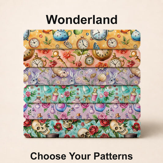 Wonderland Fabric Bundle Set - Shop now at American Fabric Prints