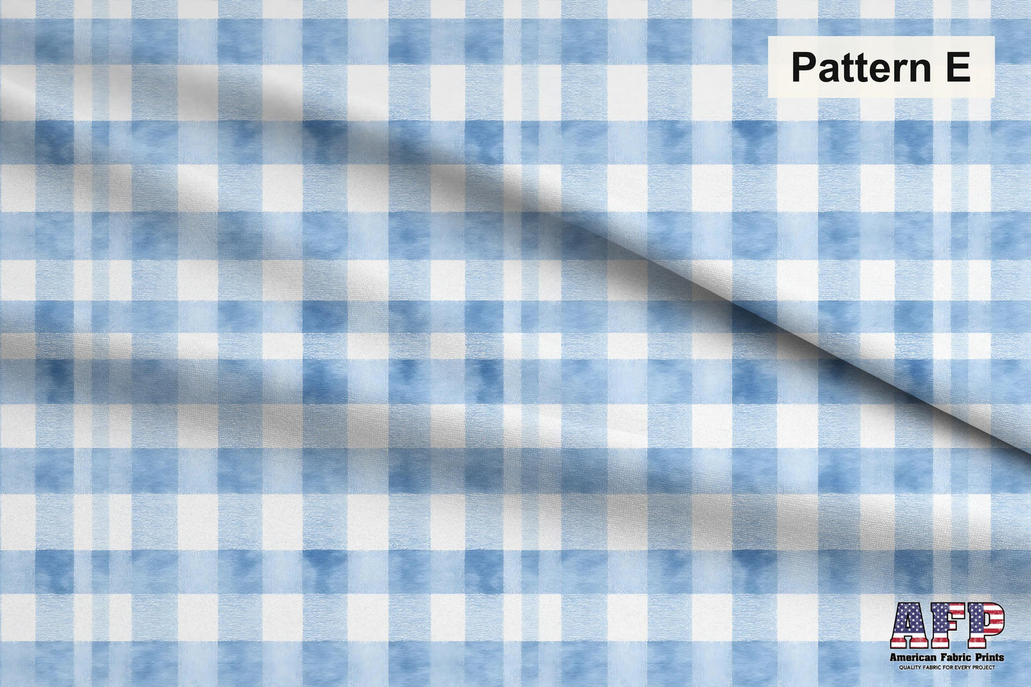 Country Blue Gingham Fabric Bundle Set - Shop now at American Fabric Prints