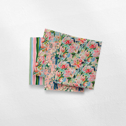 Preppy Tulips Fabric Bundle Set - Shop now at American Fabric Prints