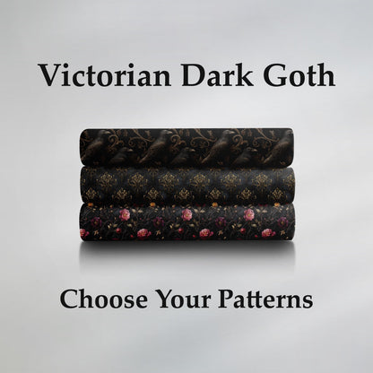 Victorian Dark Goth Fabric Bundle Set - Shop now at American Fabric Prints