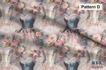 Victorian Shabby Chic Romance 2 Fabric Bundle Set - Shop now at American Fabric Prints