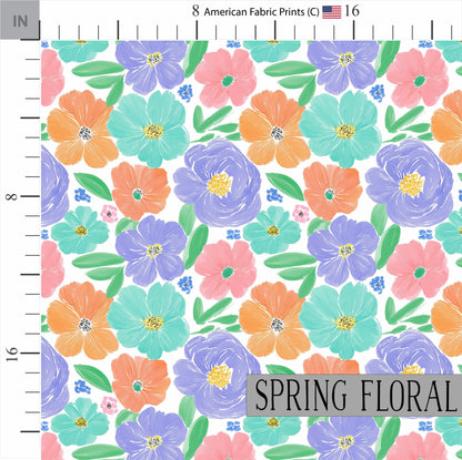 Floral Quilt Patterns | Chicken Quilting | Pink Florals | Farmhouse Patterns | Chic Fabric | Made in USA | American Fabric Prints
