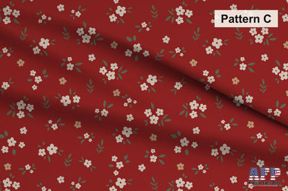Christmas Florals 2 Fabric Bundle Set - Shop now at American Fabric Prints