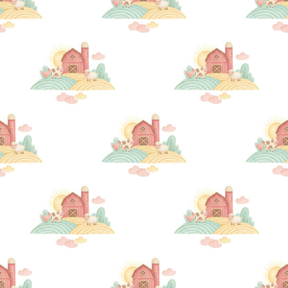 Boho Farmhouse Nursery Fabric - Shop now at American Fabric Prints