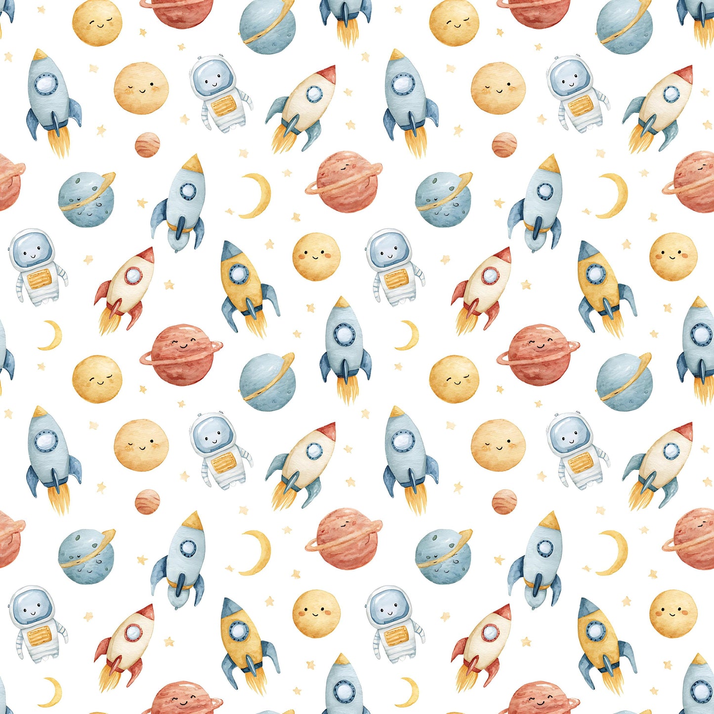Space Flight Fabric - Shop now at American Fabric Prints