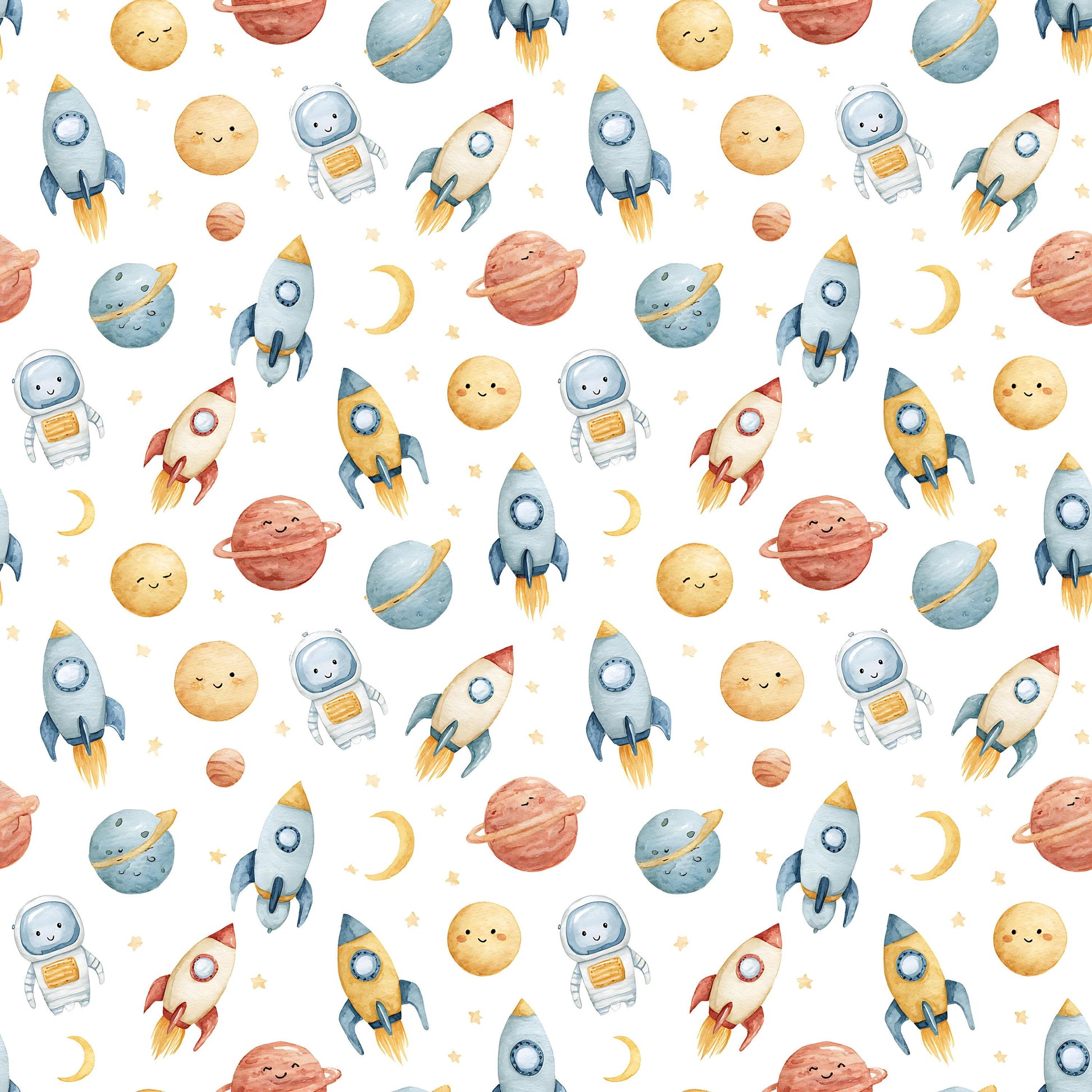 Space Flight Fabric - Shop now at American Fabric Prints