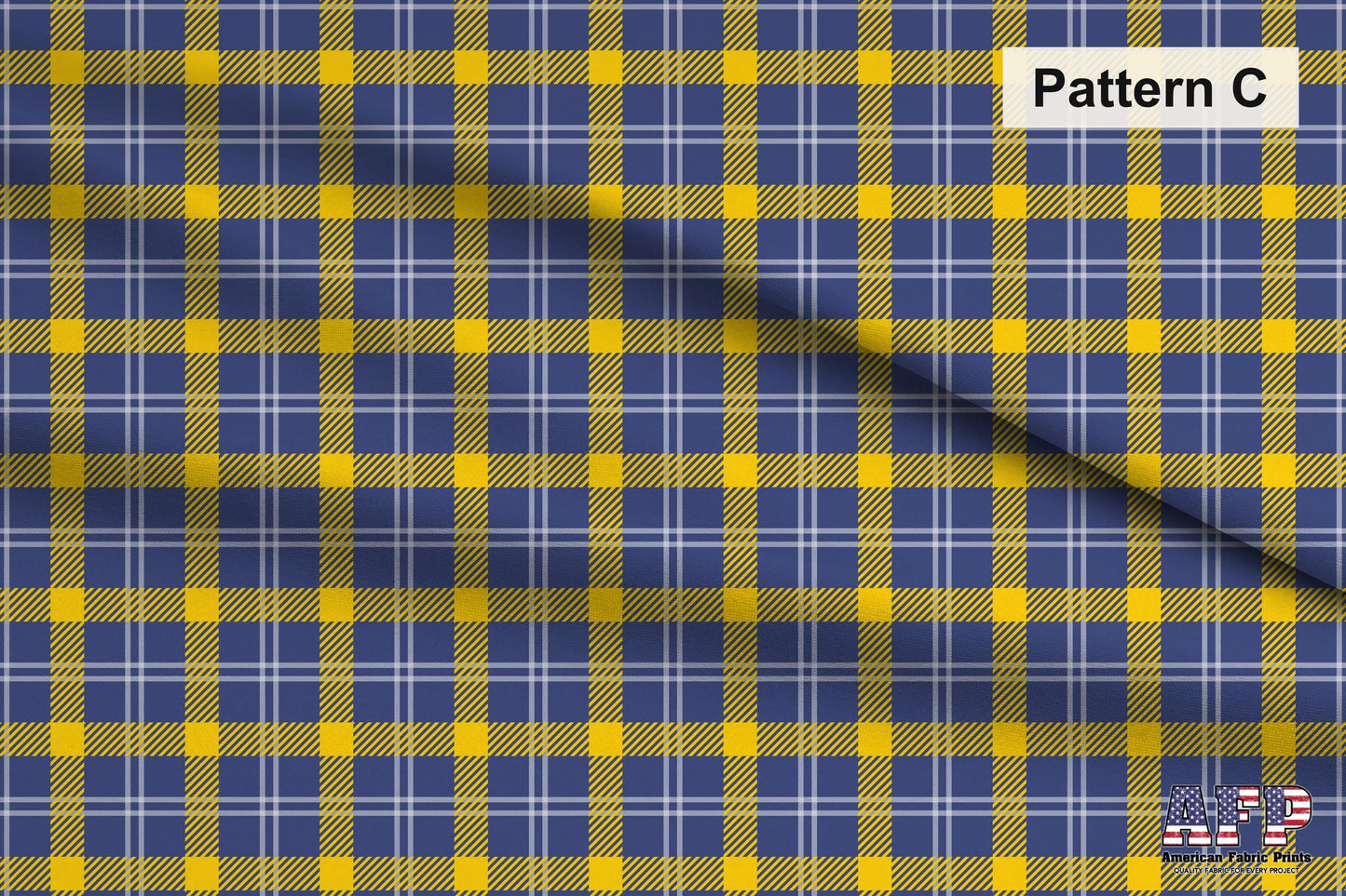 Lemon Plaid 2 Fabric Bundle Set - Shop now at American Fabric Prints