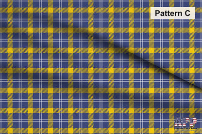 Lemon Plaid 2 Fabric Bundle Set - Shop now at American Fabric Prints