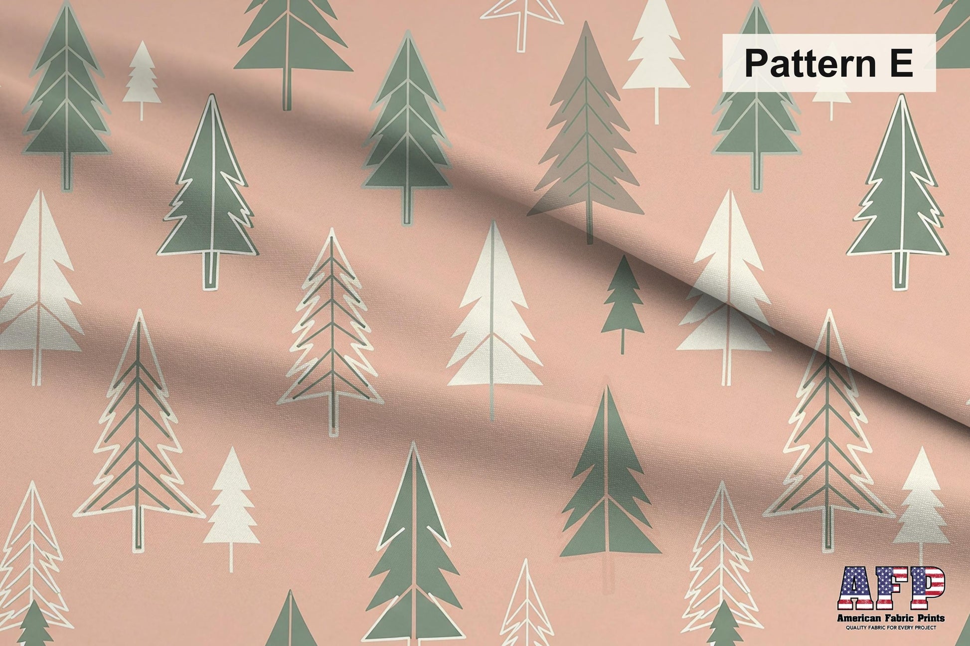 Blush Sage Christmas Fabric Bundle Set - Shop now at American Fabric Prints