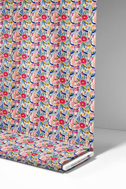 Preppy Cowgirl Southwest Fabric - Shop now at American Fabric Prints