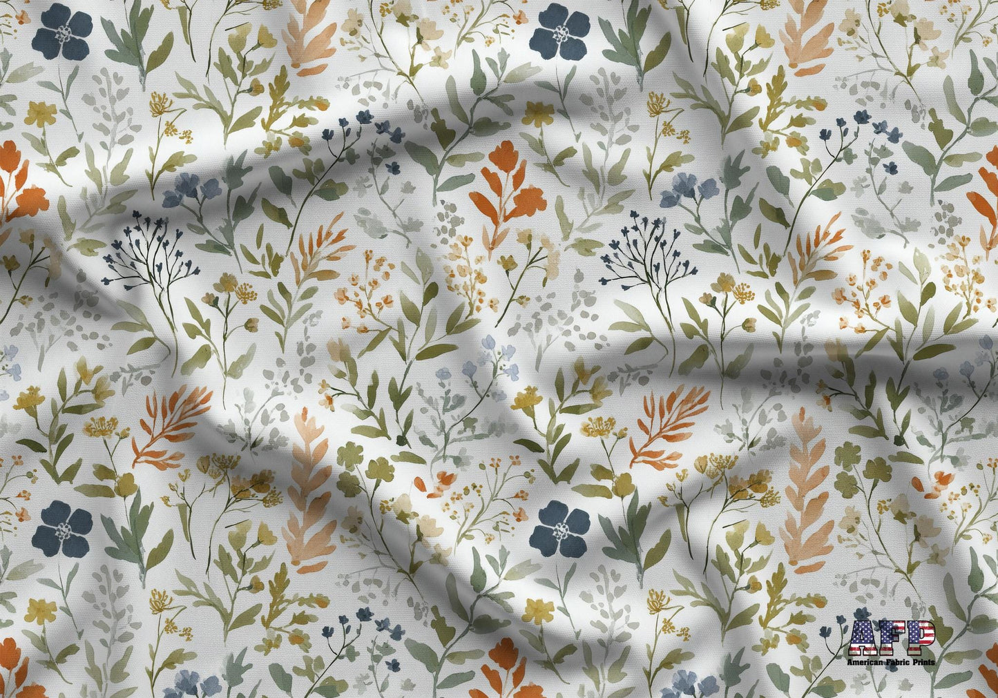 Fall Florals Fabric - Shop now at American Fabric Prints
