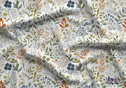 Fall Florals Fabric - Shop now at American Fabric Prints