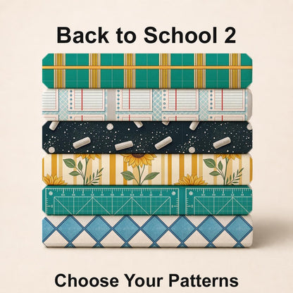 Back to School 2 Fabric Bundle Set - Shop now at American Fabric Prints