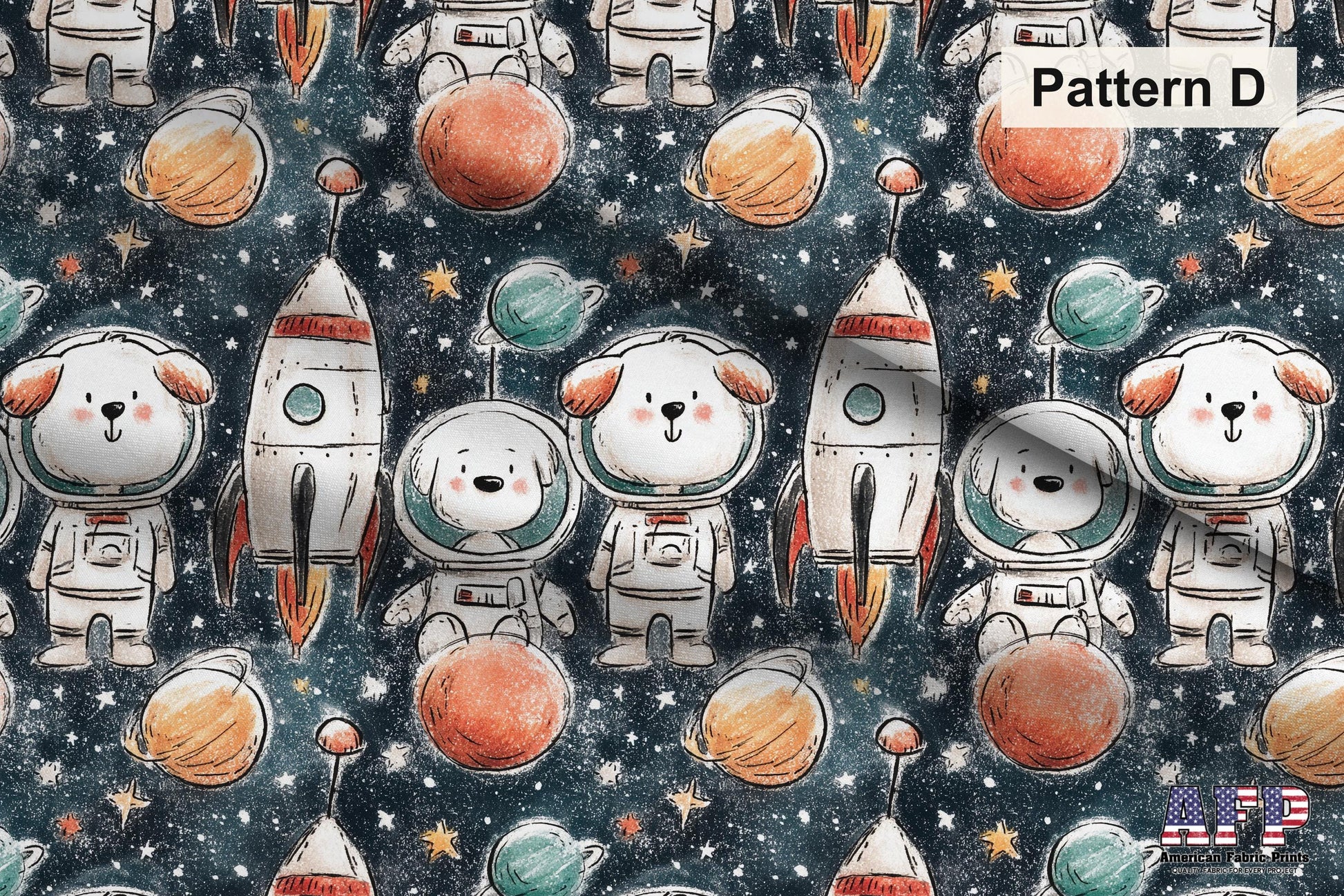 Space Pups Fabric Bundle Set - Shop now at American Fabric Prints