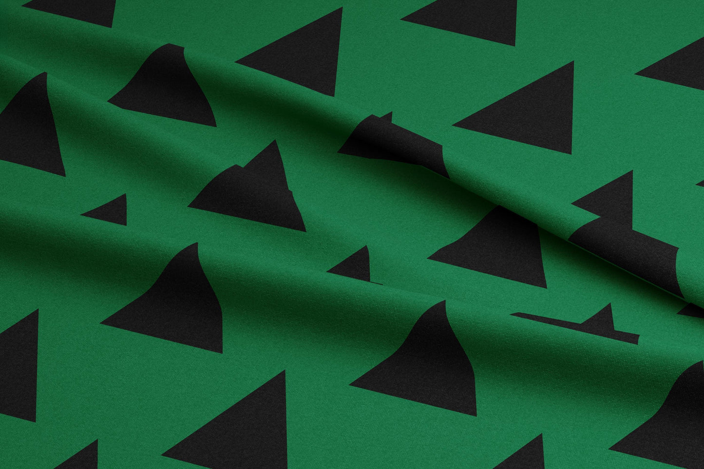 Triangle Pattern Upholstery Fabric, Choose Your Color, Upholstery Fabric by the Yard, Custom Made Fabric, Triangle Retro Fabric