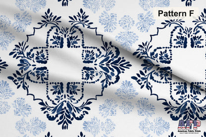 Watercolor Damask 1 Fabric Bundle Set - Shop now at American Fabric Prints