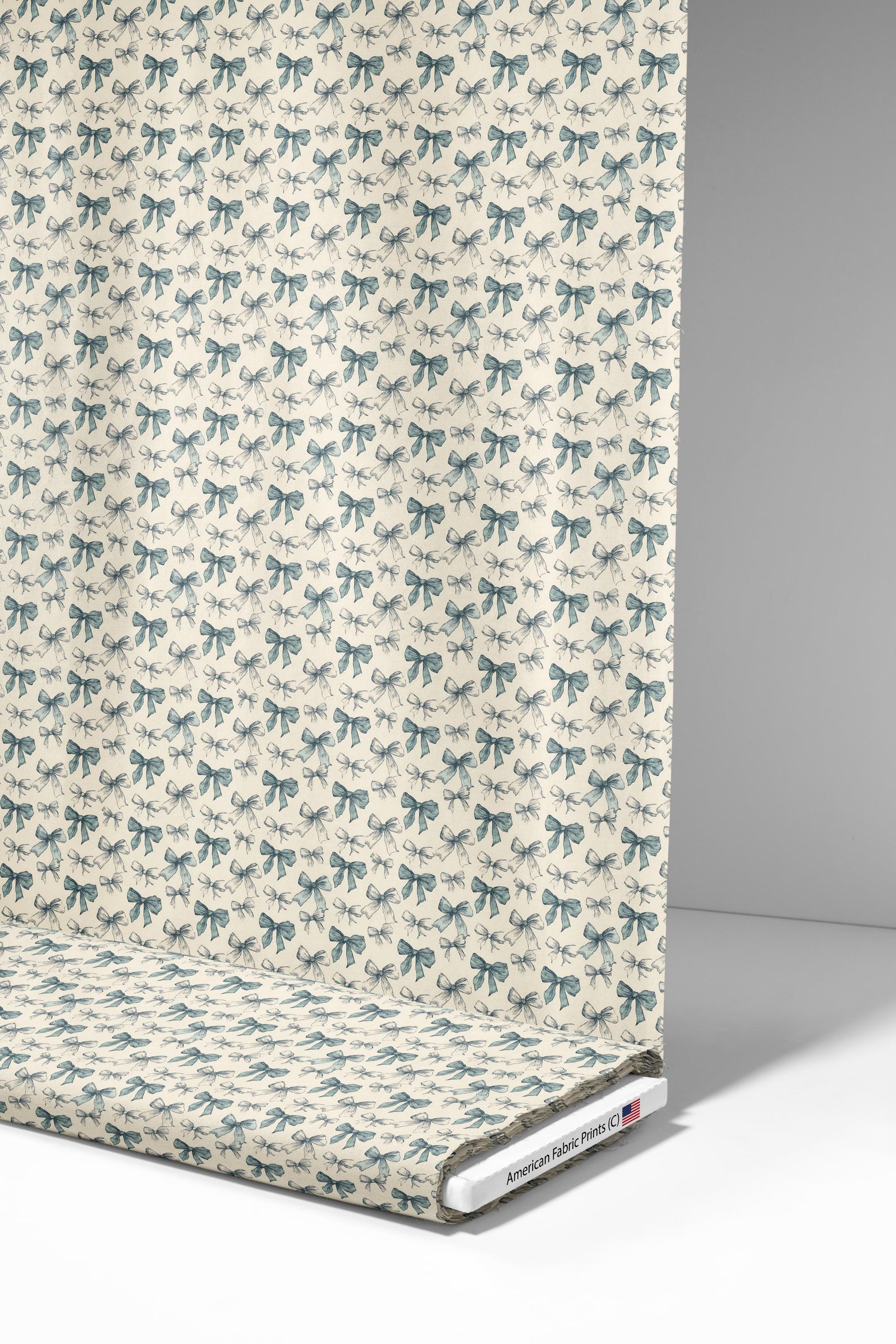 Grandmillenial Bows Fabric - Shop now at American Fabric Prints