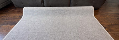 Premium light gray and white chenille dobby upholstery fabric. Shop now at American Fabric Prints.