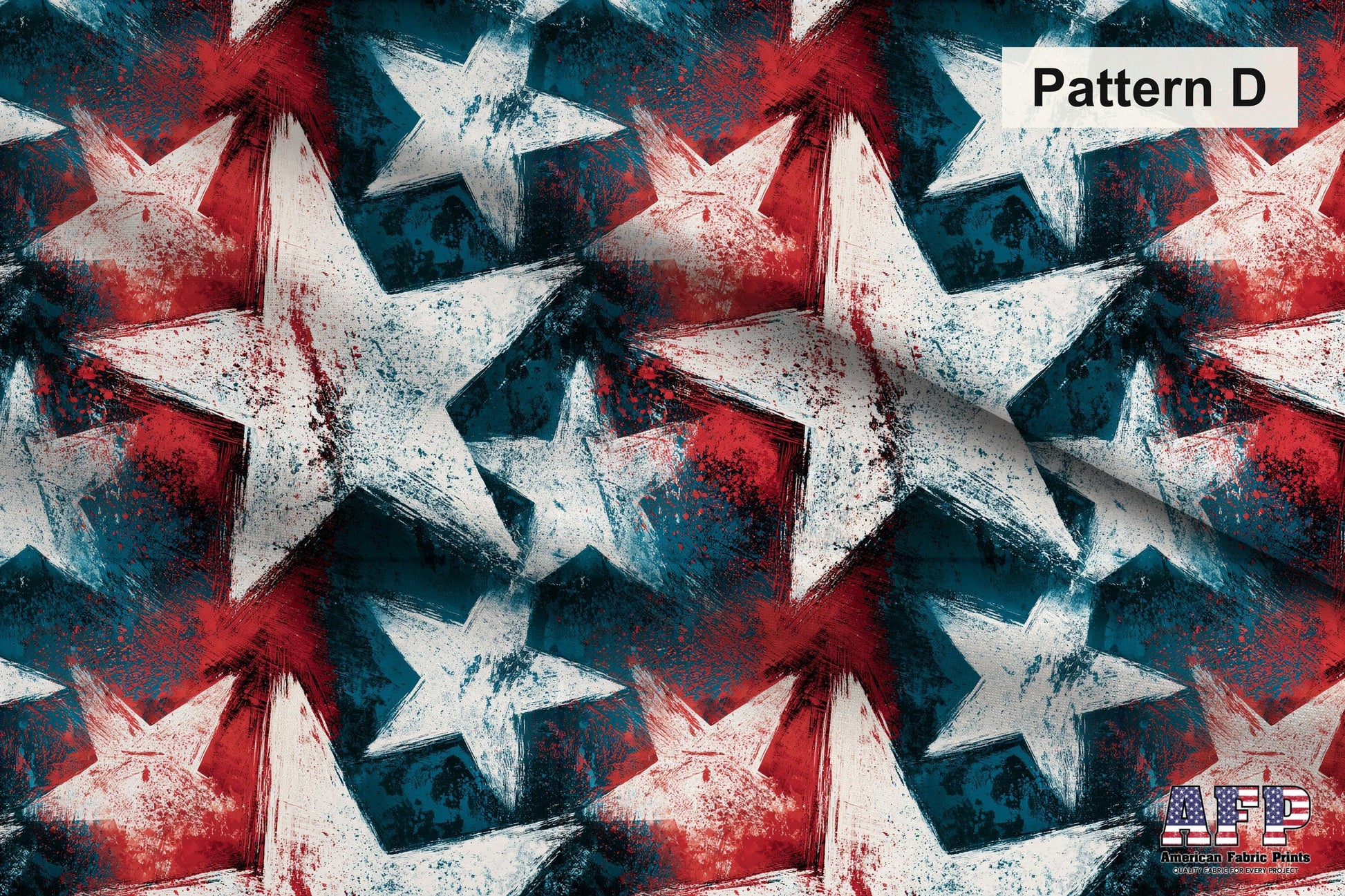 USA Grunge Fabric Bundle Set - Shop now at American Fabric Prints