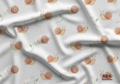 Snails Fabric - Shop now at American Fabric Prints