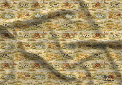 Storybook Farm Fabric - Shop now at American Fabric Prints