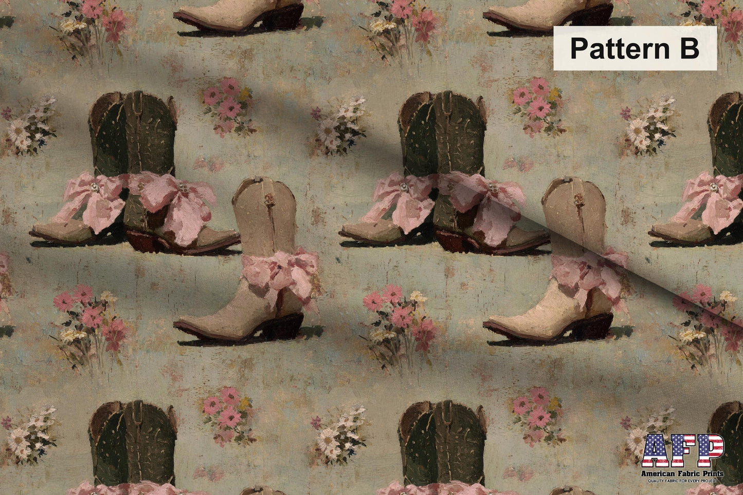 Coquette Bridal Cowgirl Fabric Bundle Set - Shop now at American Fabric Prints