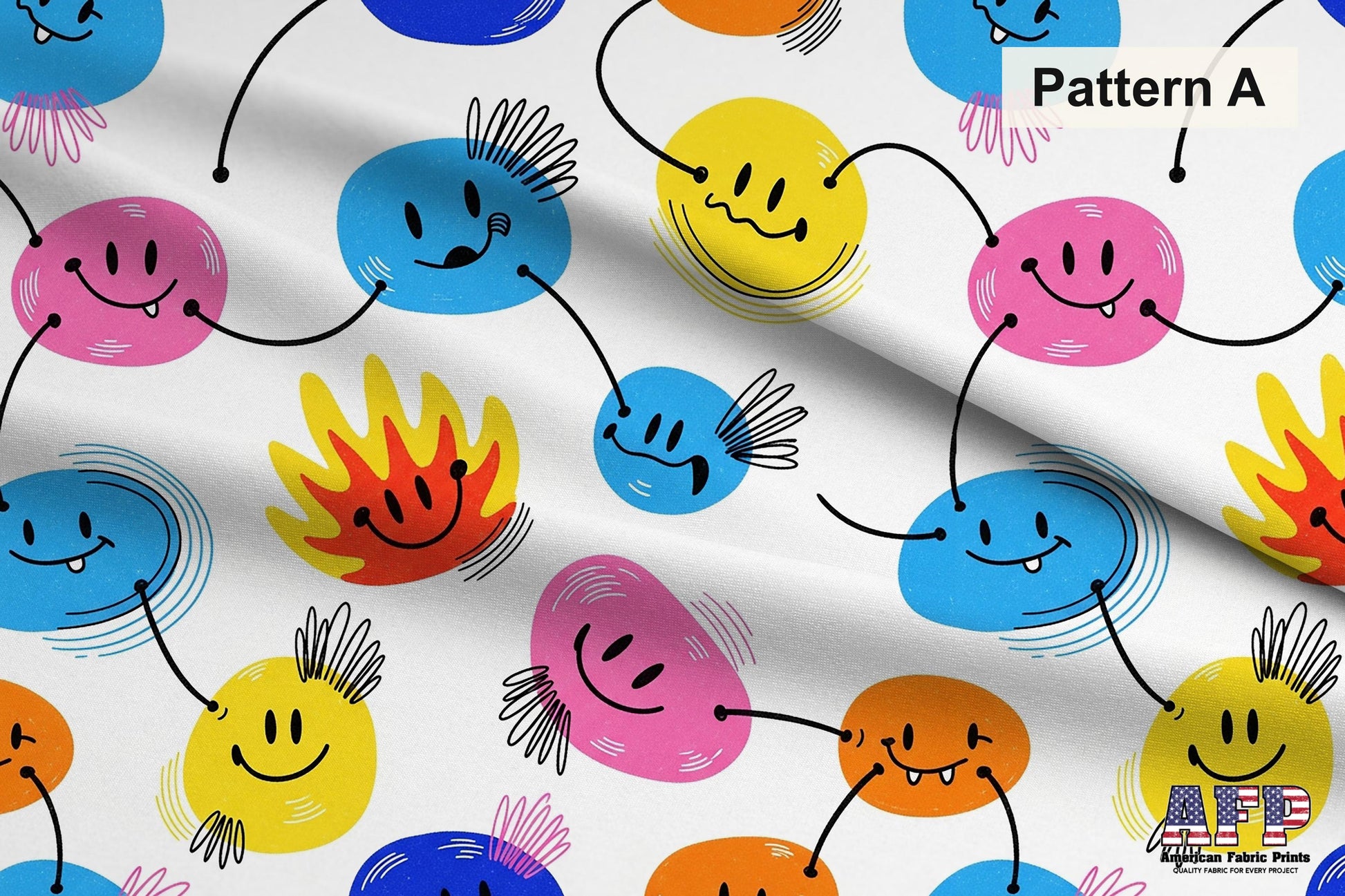 Abstract Doodles 3 Fabric Bundle Set - Shop now at American Fabric Prints