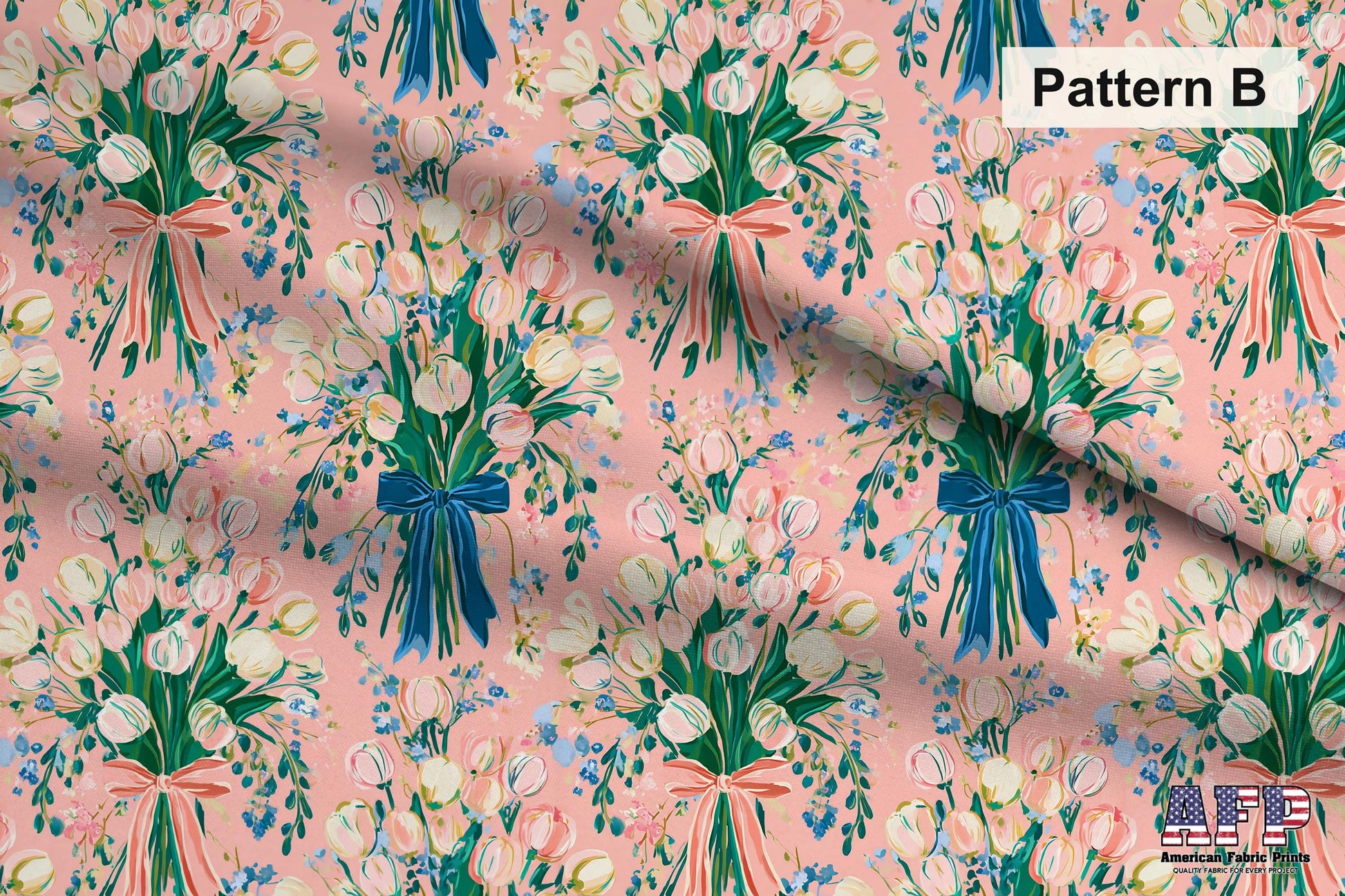 Preppy Tulips Fabric Bundle Set - Shop now at American Fabric Prints
