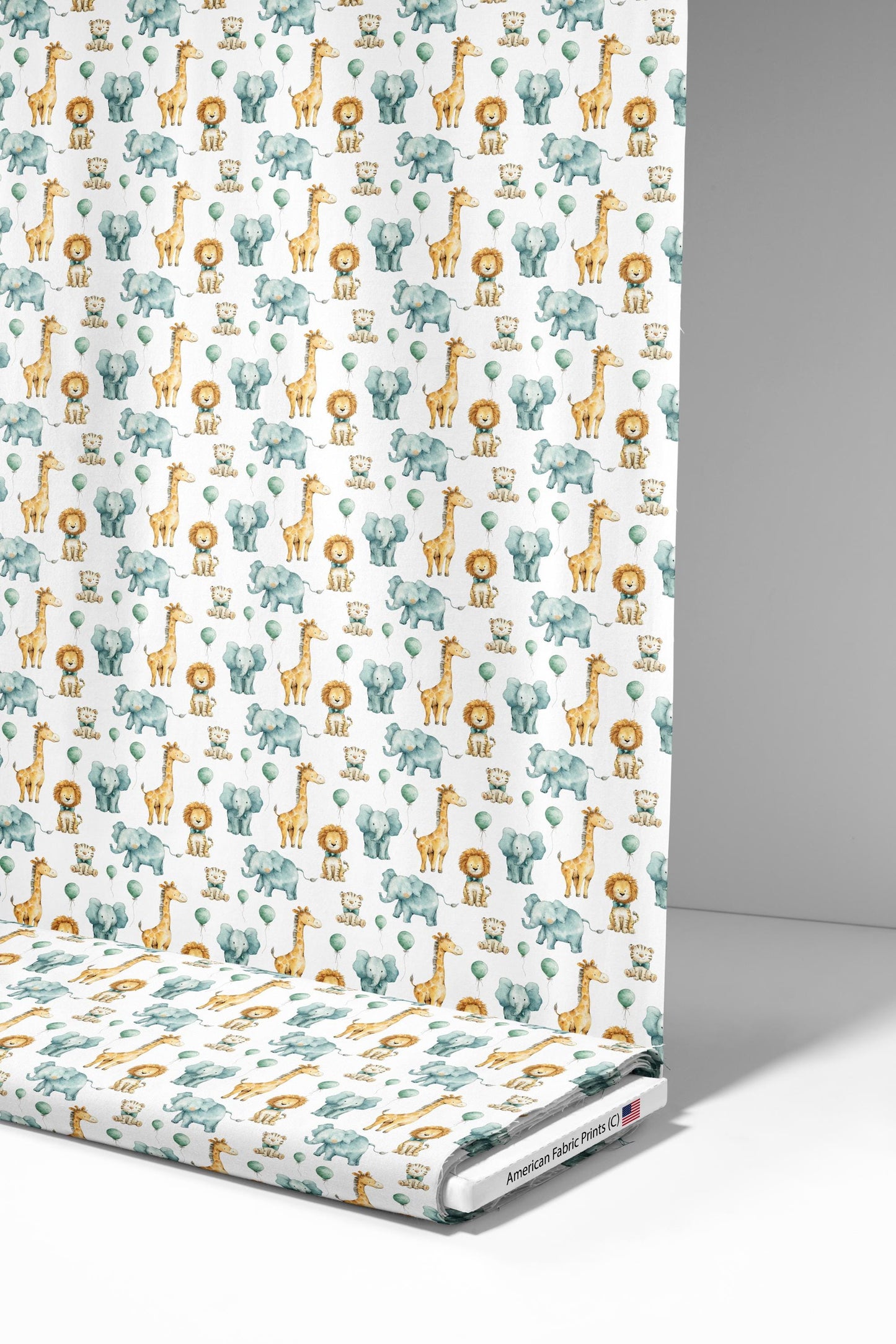 Safari Party Fabric - Shop now at American Fabric Prints