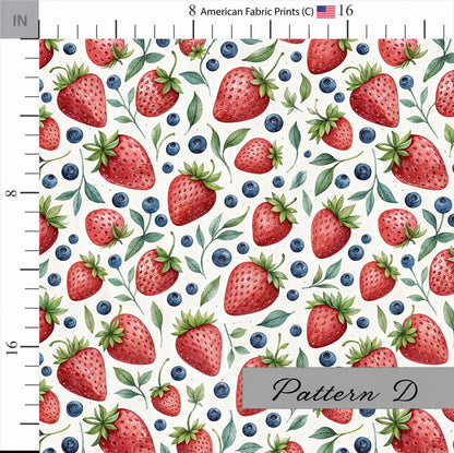 Summer Fruit Quilting Fabric | Fruit Fabric Coordinates | Several Patterns to Choose From | Cotton Quilt Fabric | by American Fabric Prints