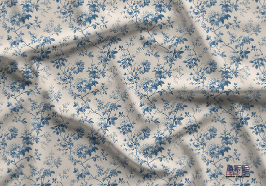 Grandmillenial Toile Fabric - Shop now at American Fabric Prints