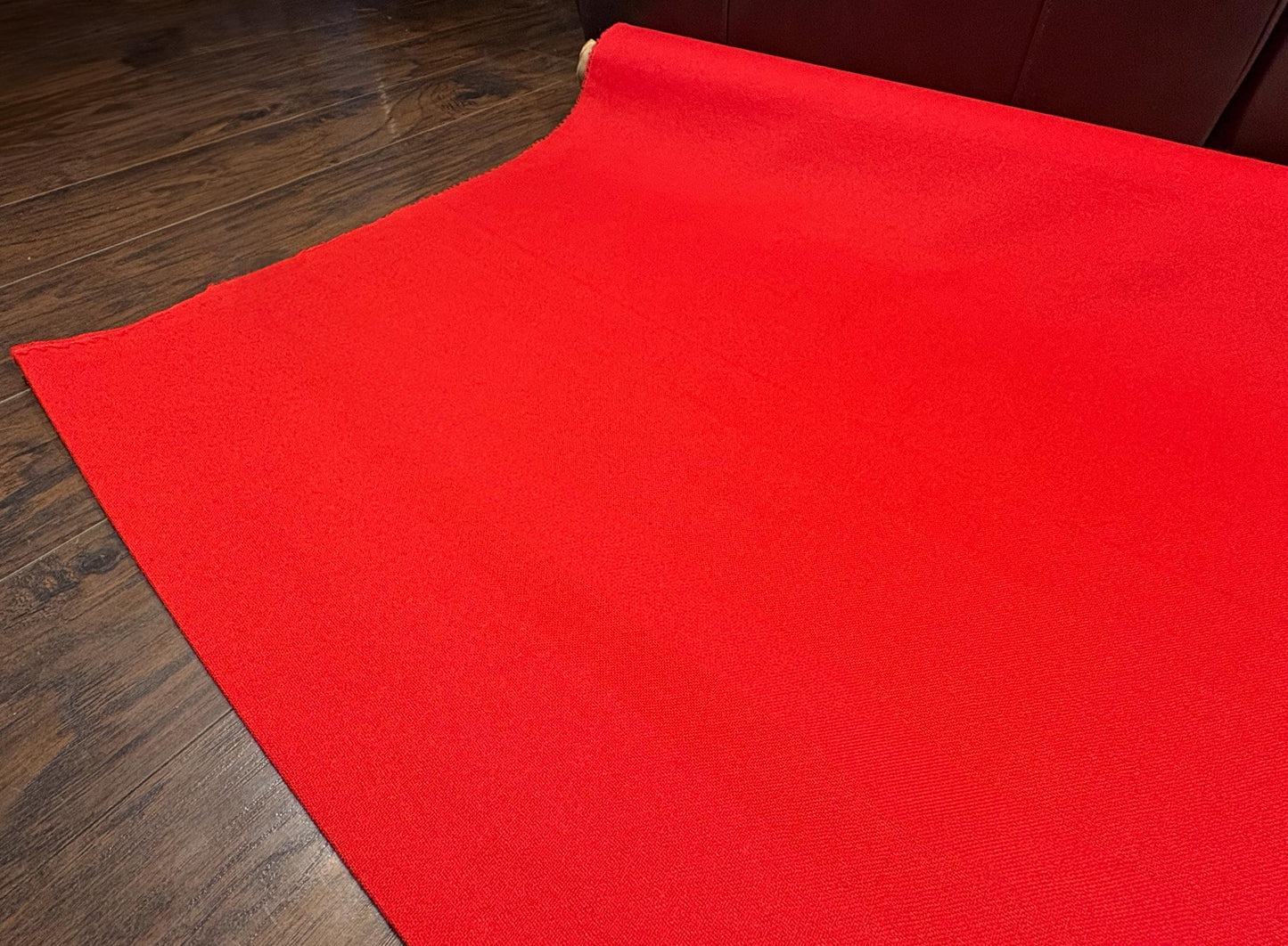 Red Woven Fabric for Christmas Tree Skirt, Seasonal decorations, Arts and Crafts, and Upholstery. Shop now at American Fabric Prints.